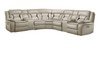 Pegasus Beige 7-PC Powered Reclining Sectional With USB