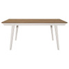 Nogales - Dining Table - Natural Acacia / White