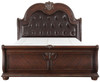 Barcelona Dark Cherry Sleigh Bed