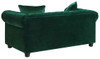 ISADORA Green Sofa & Loveseat