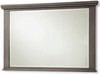 NELA Gray 65" Wide Dresser & Mirror