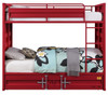 Red Container Twin over Twin Bunkbed