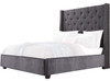 SAMARA Dark Gray Bed