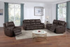 Linton - Leather Sofa With dual Recliner