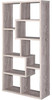 COLM Light Gray 35" Wide Bookcase