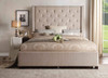 SAMARA Beige Bed