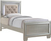 GIORGIA Champagne Lighted YOUTH Platform Bed