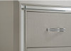 GIORGIA Champagne 54" Wide YOUTH Dresser & Lighted Mirror