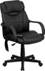 MARCEO Mid-Back Ergonomic 25" Wide Office Chair With Massage 