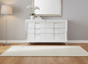 LEACREST White 67" Wide x 41" Height Dresser