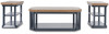 Landocken - Occasional Table Set (Set of 3) - Brown / Blue