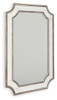 Howston - Antique White - Accent Mirror