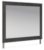 Nanforth - Graphite - Bedroom Mirror