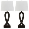 Markellton - Poly Table Lamp (Set of 2) - Black