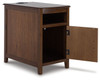 Devonsted - Brown - Chair Side End Table