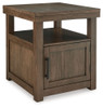 Boardernest - Rectangular End Table - Brown