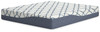 12 Inch Chime Elite 2.0 - White / Blue - California King Mattress