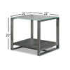 Mardo - End Table - Gray