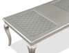 Caldwell - Dining Table (18 Leaf) - Silver