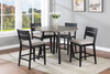 Mathis - Counter Height Table - Black / Gray