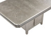 Klina - Counter Height Table (1 X 12 Leaf) - Silver