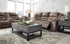 PERSES Oak Reclining Sofa & Loveseat