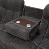 OVILLA Charcoal Sofa & Loveseat