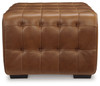 Temmpton - Oversized Accent Ottoman - Chocolate