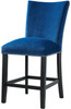 VALERY Blue Velvet 20" Wide Counter Chair