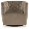 Hayesler - Cocoa - Swivel Accent Chair