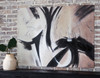 Braidage - Brown / Black / White - Wall Art