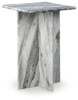 Keithwell - Square Accent Table - Gray