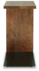 Wimshaw - Brown / Black - Accent Table