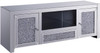 BLITZEN Mirrored 59" Wide TV Stand with LED Lights