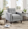 Bowen - Upholstered Track Arms Tufted Chair