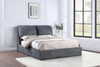 Laurel - Upholstered Platform Bed With Pillow Headboard