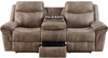 SNIDER Brown Reclining Sofa & Glider Loveseat