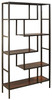 CHASEN Black 36" Wide Bookcase