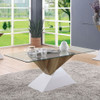 Bima - Coffee Table - White / Natural Tone