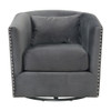 Stanton - Swivel Chair With Nails