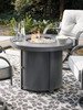 MESTINA 3 Piece Fire Pit Patio Set