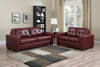 MILLO Red Livingroom Set