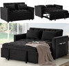 WAILEA Black 55" Wide Sofa Sleeper