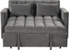 WAILEA Gray 55" Wide Sofa Sleeper