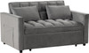 WAILEA Gray 55" Wide Sofa Sleeper