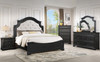 BRUNAI Black 7 Piece Bedroom Set