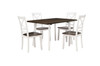 Ivy Lane - 5 Piece Dining Set Table & 4 Chairs - Buttermilk