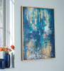 Scarlite - Teal / Gold Finish - Wall Art