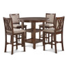 Amy - 5 Piece Counter Dining Set