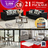 Bayron Gatell 21 Piece Home Furniture Package